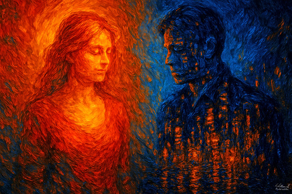 She’s Made of Light. He’s Made of Reflection. by William R. Stanek
